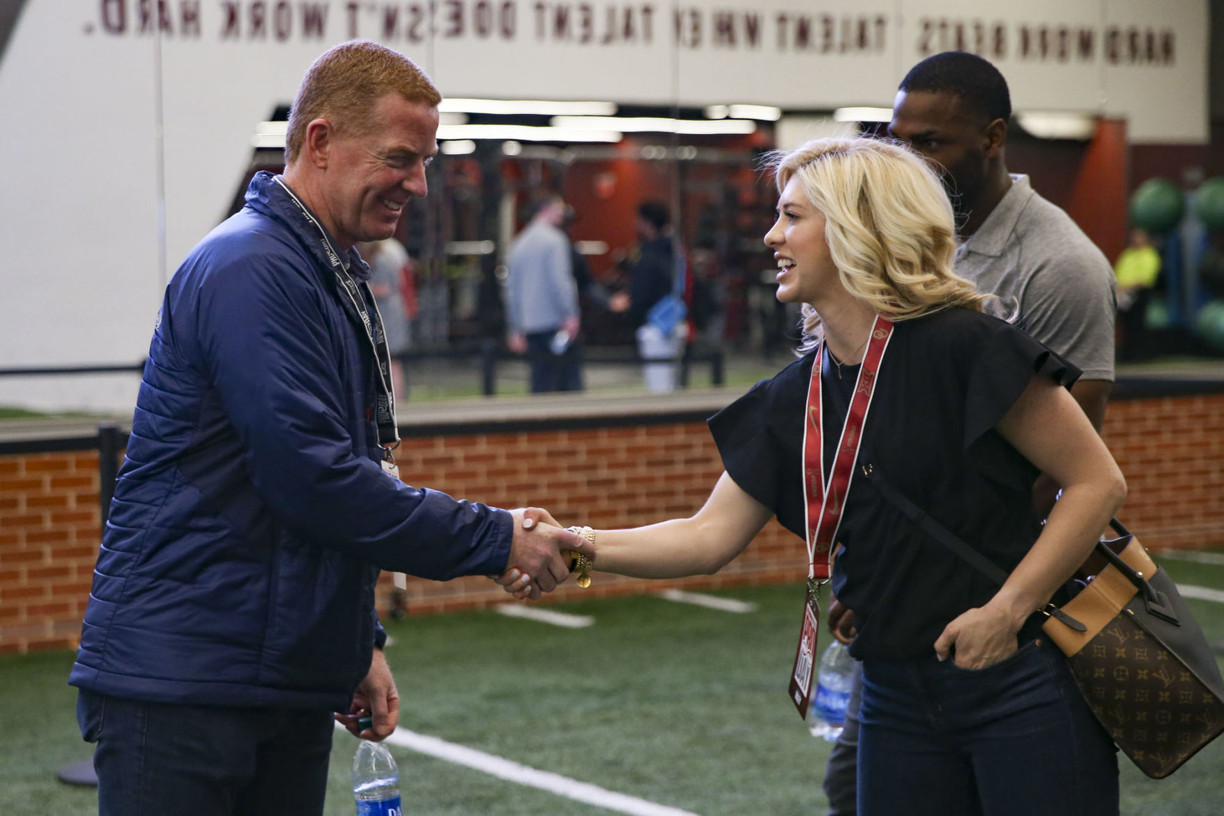 Jason Garrett and Caitlin Riley